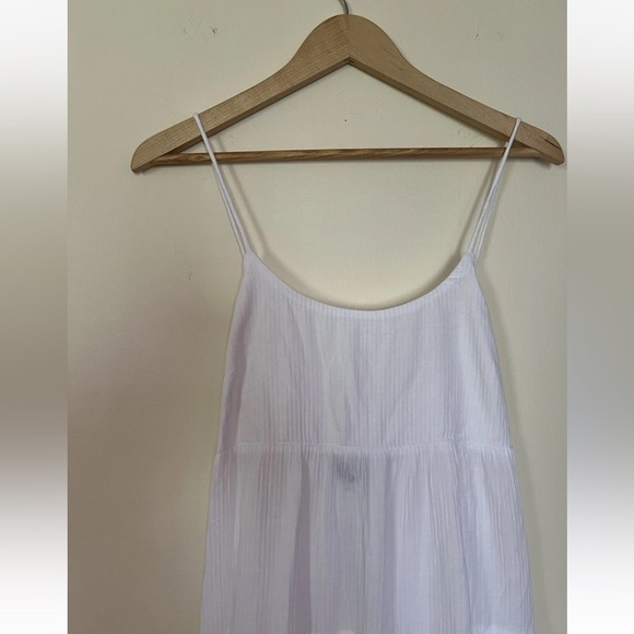 J.Crew Women Maxi Dress Small Tiered Pintuck Tie Back Wedding Preppy Occasion - Picture 15 of 16